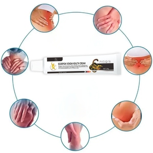 Veleno di scorpione naturale a base di erbe lombalgia osso posteriore gamba del <span class=keywords><strong>ginocchio</strong></span> articolare affaticamento muscolare dolore balsamo controdolore unguento crema analgesica - Product Image 2