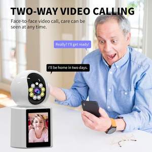 Cámara de Seguridad WiFi Inalámbrica para el Hogar con Android de 3MP, Seguimiento Automático, Monitor para Bebés, PTZ, CCTV, Mini Cámara con Pantalla OLED para <span class=keywords><strong>Google</strong></span> <span class=keywords><strong>Home</strong></span> - Product Image 3