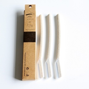 Disposable Eyebrow Razors Single Blade Razor for Tattoo