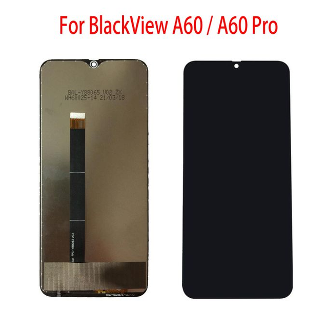 Mobile Phone LCDs for Blackview A60 A60 Pro LCD Display With Touch Screen Digitizer Assembly
