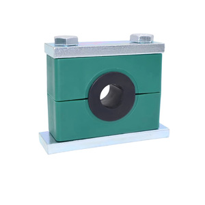 Serre-tuyau en plastique robuste haute pression antichoc avec <span class=keywords><strong>insert</strong></span> en caoutchouc pour fixation rapide de tubes pneumatiques, flexibles et câbles - Product Image 3