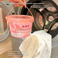 Quansu Jie 6D Gel Laundry Ramah Lingkungan Aroma Persik Putih & Camellia Pelindung Warna Pelembut Pakaian Tahan Lama