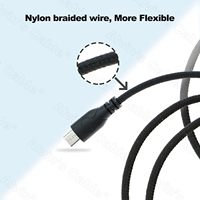 Câbles Alvin's 16V Type B mâle-mâle Micro USB vers D-Tap, câble d'alimentation de protection pour moteur pour Tilta Nucleus Nano