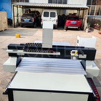 Fresadora CNC 3D Profesional PK1325 para Tallado de Madera, Control Syntec, Eje Único de 3.5kW, Multifunción para Grabado y Perforación