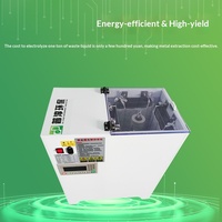 Machine de purification électrolytique PC20 pour la récupération de l'or et de l'argent et le recyclage des métaux ferreux
