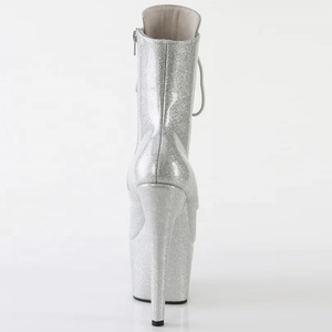 Zapatos de Tacón Alto de Plataforma de 20 cm con Cordones Sexys para Otoño y Verano, Zapatos de Baile en Barra, Tacones de <span class=keywords><strong>Stripper</strong></span>, Botines Antideslizantes para Mujer - Product Image 3