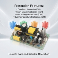 Alimentation à découpage à cadre ouvert Fonte Chaveada PCB Board PS-15-12 12V 15W 1.25A pour systèmes embarqués
