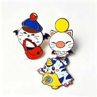 Broche décorative personnalisée en émail souple avec motifs animaux, en métal, avec détails imprimés, pour souvenir promotionnel