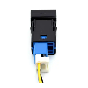 Su geçirmez OEM tarzı yeni kare 22x22mm açma-kapama 12V <span class=keywords><strong>DC</strong></span> 3A araba LED ışık Bar Dash basmalı düğme anahtarı - Product Image 2