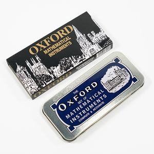 Hộp Quà Tặng Văn Phòng Phẩm Trường Học Bộ 12 Miếng Toán Học Với 2 Bộ La Bàn Kim Loại Hình Học - Product Image 2