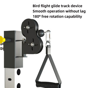 Máquina de entrenamiento integral para pájaros pequeños, máquina de poleas cruzadas, entrenador funcional, soporte para sentadillas, todo <span class=keywords><strong>en</strong></span> uno, <span class=keywords><strong>polea</strong></span> doble ajustable - Product Image 4