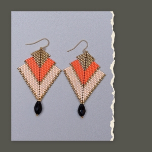 Pendientes de Gota Bohemia Hechos a Mano, Nueva Tendencia, Chapados en Oro de 24K, Joyería de Moda Personalizable para Regalo de Mujer - Product Image 5