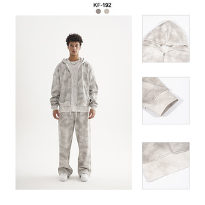 <span class=keywords><strong>ETAI</strong></span> Streetwear pour hommes |   Cardigan zippé en polaire style vieilli très résistant 410g, coupe ample, motif cœur, sweat-shirt d'hiver - Product Image 4