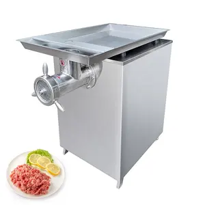 Mesin Pengolah Daging Penggunaan Industri Big Block Fresh Mince Meat Grinder Machine Frozen Meat Grinder
