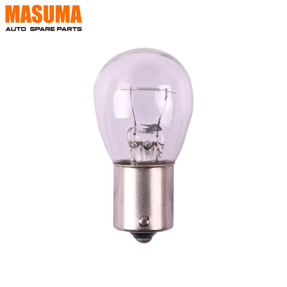 L554 MASUMA BA15s S25 12V 21W doğal beyaz 500 adet oto yedek parça otomatik ışık sistemi sis lamba ışığı 90981-16014