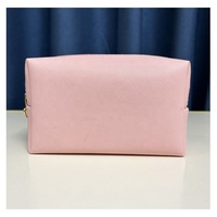 Sac de maquillage portable en cuir PU personnalisé en usine, sac cosmétique pour femmes