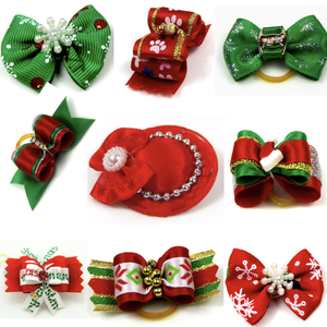Wholesale Multicolor Style <strong>Pet</strong> Dog Christmas Hair Clips <strong>Ornaments</strong> - Product Image 3