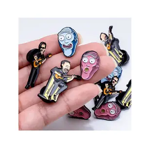 Maker Custom Design Ihr eigenes Logo Metall Cartoon Anime Abzeichen Personalisieren Sie niedliche harte Emaille Pins für Souvenir Geschenke