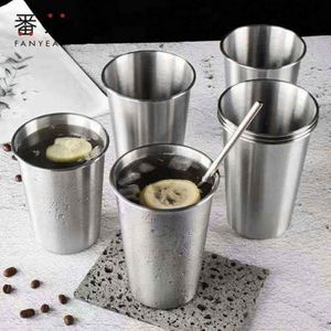 Vaso Moderno de Acero Inoxidable, Taza de Cerveza de 350 ml de Capacidad con Aislamiento al Vacío - Product Image 2