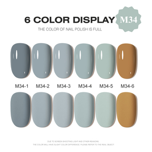 AILANUO <b>Nail</b> Factory Design New Trend Uv Gel Bulk 6 Colors Collection Gel Polish <b>Set</b> OEM 15ML Unique <b>Nail</b> GEL Polish Bottles - Product Image 2