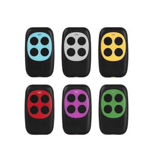 4 buttons multi-color 433 315mhz sliding door remote control