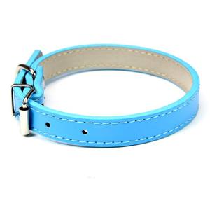 Collares de PU de Color Sólido para Perros y Gatos, <span class=keywords><strong>Collar</strong></span> Ajustable para Perros y Gatos, Accesorios para Mascotas al por Mayor - Product Image 5
