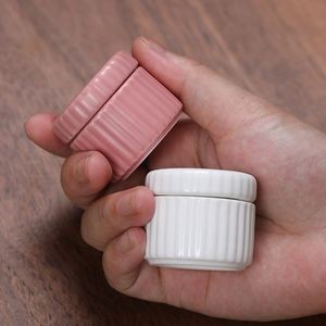 Pottery <b>Jar</b> Moisture-proof Sealed Tea <b>Storage</b> Box Ceramic Tea Organizer <b>Storage</b> Tanks Container <b>for</b> Coffee <b>Kitchen</b> <b>Storage</b> Can - Product Image 4