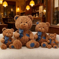 Ours en peluche 35cm 45cm 60cm 80cm, jouets en peluche, décoration de canapé de salon, coussin de sommeil, poupées en peluche, jouets en peluche mignons et doux, oreillers