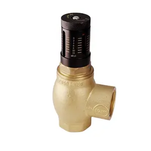 Dual water supply unit air conditioning floor heating visual adjustment all copper balanced pressure differential bypass valve