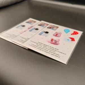 <span class=keywords><strong>Pegatinas</strong></span> 3D Personalizadas para Teléfono, con Resina Epoxi, Diseño de Cúpula 3D, <span class=keywords><strong>Kit</strong></span> de Resina Epoxi Transparente - Product Image 5