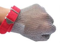 Gants anti-coupure en maille métallique haute performance pour la manipulation de la volaille, la sculpture sur bois et la manipulation du verre