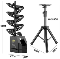 Lanceur de balles de tennis automatique multifonctionnel pour l'entraînement individuel à domicile et dans le jardin