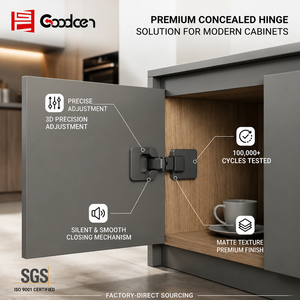 บานพับตู้แบบบางพิเศษ Phantom ขนาด 35 มม. แบบสองทาง <span class=keywords><strong>ปรับ</strong></span>มุมได้เล็กน้อย พร้อมบัฟเฟอร์ สำหรับเฟอร์นิเจอร์ <span class=keywords><strong>ปรับ</strong></span>ได้ 3 มิติ สำหรับแผงข้างขนาด 16-25 มม. - Product Image 3
