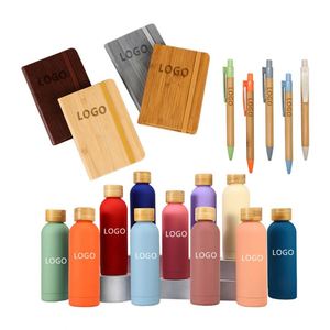 Hot UV Printing Sale Wooden Style Business Customized Gift Set <b>USB</b> <b>Flash</b> <b>Drive</b> Pen PU Leather A5 Notebook Journal Corporate Gift - Product Image 3