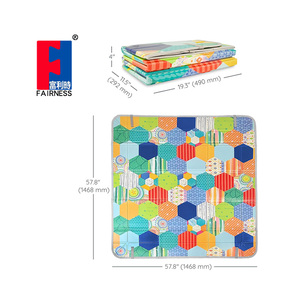 Tapete <span class=keywords><strong>de</strong></span> Juego Plegable Extra Grueso <span class=keywords><strong>para</strong></span> Bebés, Impermeable, Antideslizante, <span class=keywords><strong>de</strong></span> Espuma Suave, <span class=keywords><strong>para</strong></span> Gatear, <span class=keywords><strong>para</strong></span> Niños Pequeños - Product Image 1