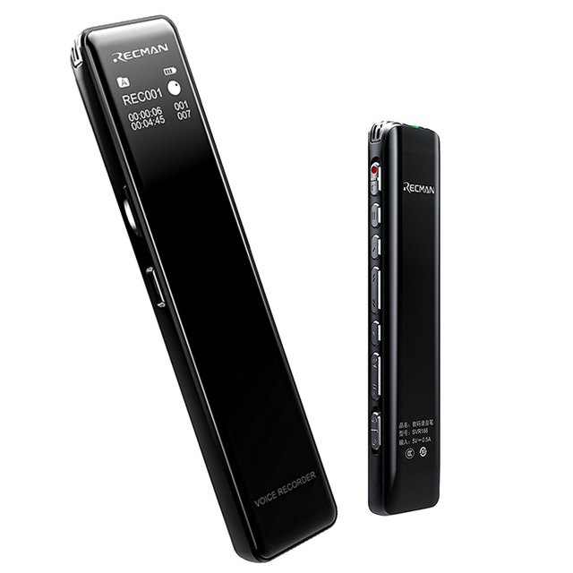 8GB 16GB Mini Digital Voice IC Recorder 10 Hours Voice Recording Pen MP3 Player Digital Sound Recorder Handheld Voice Recorder