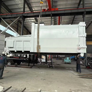 เครื่องอัดขยะในร้านอาหารเครื่องอัดขยะ<span class=keywords><strong>10</strong></span> <span class=keywords><strong>M3</strong></span>สำหรับขาย - Product Image 1