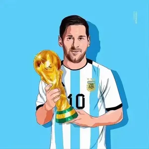 Tượng Messi Nhựa Thủ Công Nghệ Thuật Messi Thủ Công Theo Yêu Cầu Của Nhà Máy Đồ Lưu Niệm Tượng Búp Bê Nhựa Messi Cầu Thủ Bóng Đá Argentina Phổ Biến