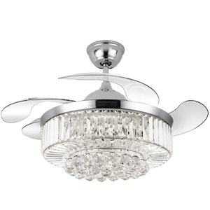 Lámpara Colgante Decorativa con Ventilador de Techo a Buen Precio, Lámpara de Techo LED de Lujo con Ventilador para Interiores del Hogar - Product Image 2
