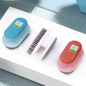 स्क्रब ब्रश घरेलू कपड़े के जूते की सफाई गैर-पर्ची डिजाइन के साथ ब्रश गुणवत्ता टिकाऊ सफाई ब्रश - Product Image 2