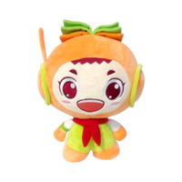 Custom Fruit En Groentegeest Knuffels Kleurveranderende Oortelefoons & Sjaals Oem/Odm Private Label Productie