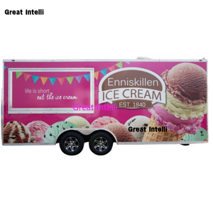 Remorque alimentaire entièrement équipée à prix avantageux, chariot de boulangerie mobile, kiosque rapide, camion de restauration, snack, chips, hot-dogs, café, personnalisable - Product Image 6