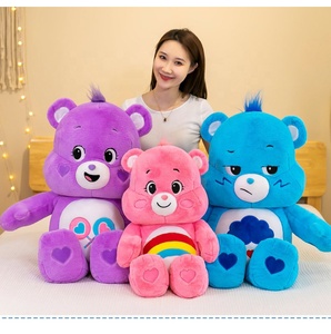 Nouvelle Peluche Lisa Ours Arc-en-ciel Coloré en Forme de Cœur, Jouet en Peluche, Vente en Gros - Product Image 1