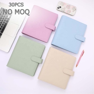 Yihe FB TK Pebble da A5 rộng hơn kế hoạch Vòng chất kết dính chèn <span class=keywords><strong>Divider</strong></span> Tab/chất kết dính túi 24 màu hiện có rời lá - Product Image 1