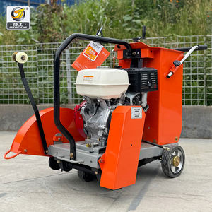 Nouvelle machine à découper le béton portable pour la construction, machine à découper les rainures de béton, machine à découper les routes, profondeur de coupe de 18 cm - Product Image 1