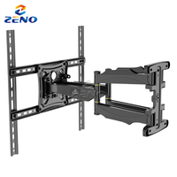 Support mural TV ZENO à mouvement complet pour OLED, LCD, LED, Home Cinéma, moniteur 32-70 pouces, réparation TV experte R540