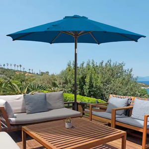 <span class=keywords><strong>Fabricant</strong></span> chinois pôle en bois <span class=keywords><strong>toile</strong></span> piscine soleil <span class=keywords><strong>parasol</strong></span> parapluie avec glands jardin en bois extérieur soleil plage parapluie - Product Image 4
