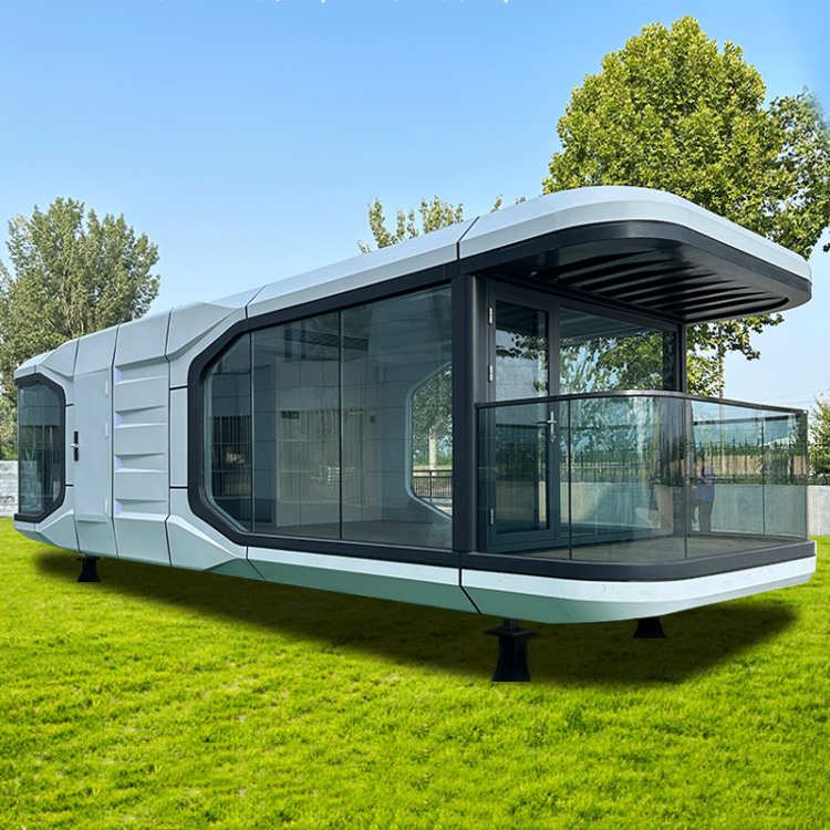 Luxury Waterproof Commercial Prefabricated Space Capsule
