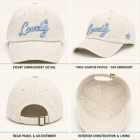 Casquette de baseball streetwear urbaine tendance, non structurée, à calotte souple, délavée, effet vieilli, vintage, profil bas, décontractée, style 'dad hat'