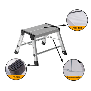 EN14183 được chứng nhận nhôm bước phân-nền tảng an toàn chống trượt & chân chống trượt rộng - Product Image 3